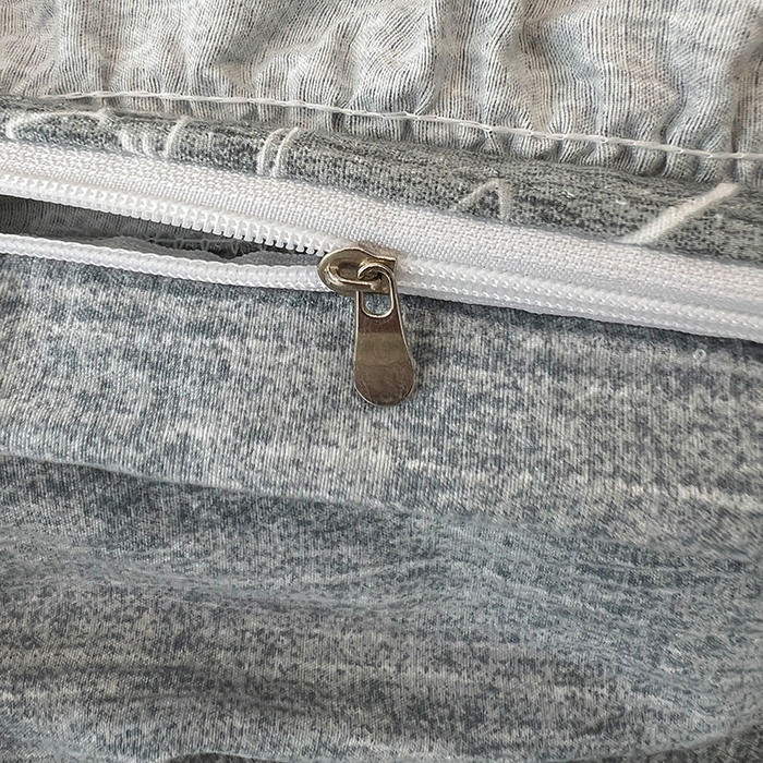 91家纺网 家纺一手货源 找家纺 鑫利来家纺 2025新款加厚高克重亚麻复古原麻皱皱纱印花法式花边四件套 蝶梦