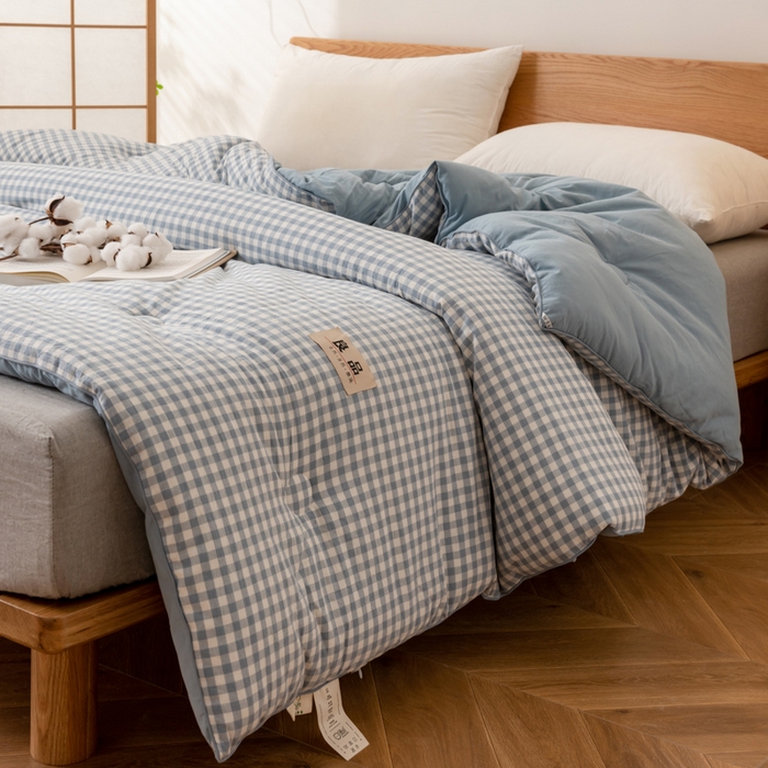 91家纺网 家纺一手货源 找家纺 （总）雯雨家纺 2025新款100%里外全棉纯棉新疆棉花被冬被春秋被夏凉被四季被