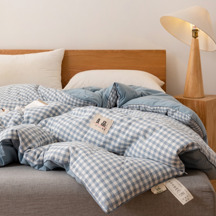 91家纺网 家纺一手货源 找家纺 （总）雯雨家纺 2025新款100%里外全棉纯棉新疆棉花被冬被春秋被夏凉被四季被