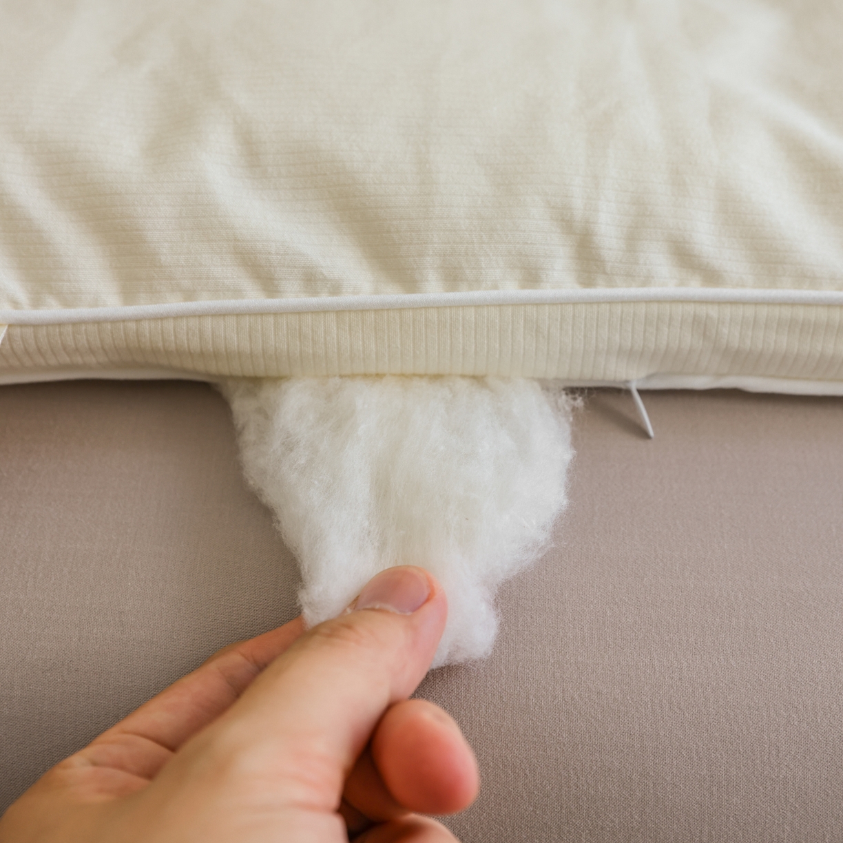 91家纺网 家纺一手货源 找家纺 雯雨家纺 2025新款100%双边立体麻绳棉花冬被被子被芯 双边立体棉花被-米黄