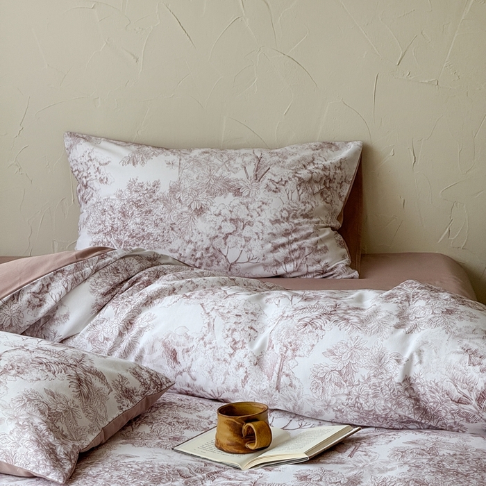 91家纺网 家纺一手货源 找家纺 （总）窝米 2025新款全棉纯棉火山磨毛花卉系列四件套-第三批