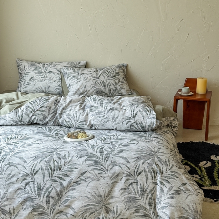 91家纺网 家纺一手货源 找家纺 窝米 2025新款全棉纯棉火山磨毛花卉系列四件套-第三批 柔然