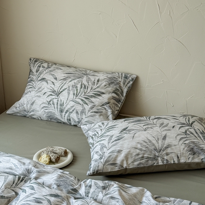 91家纺网 家纺一手货源 找家纺 窝米 2025新款全棉纯棉火山磨毛花卉系列四件套-第三批 柔然