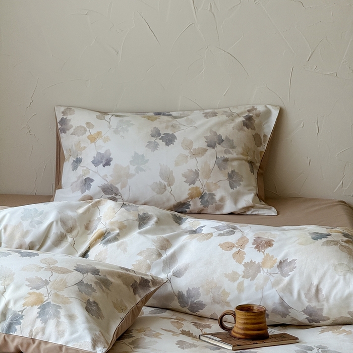 91家纺网 家纺一手货源 找家纺 窝米 2025新款全棉纯棉火山磨毛花卉系列四件套-第三批 颜兮米