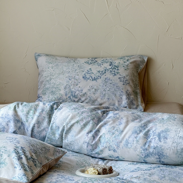 91家纺网 家纺一手货源 找家纺 窝米 2025新款全棉纯棉火山磨毛花卉系列四件套-第三批 如奕