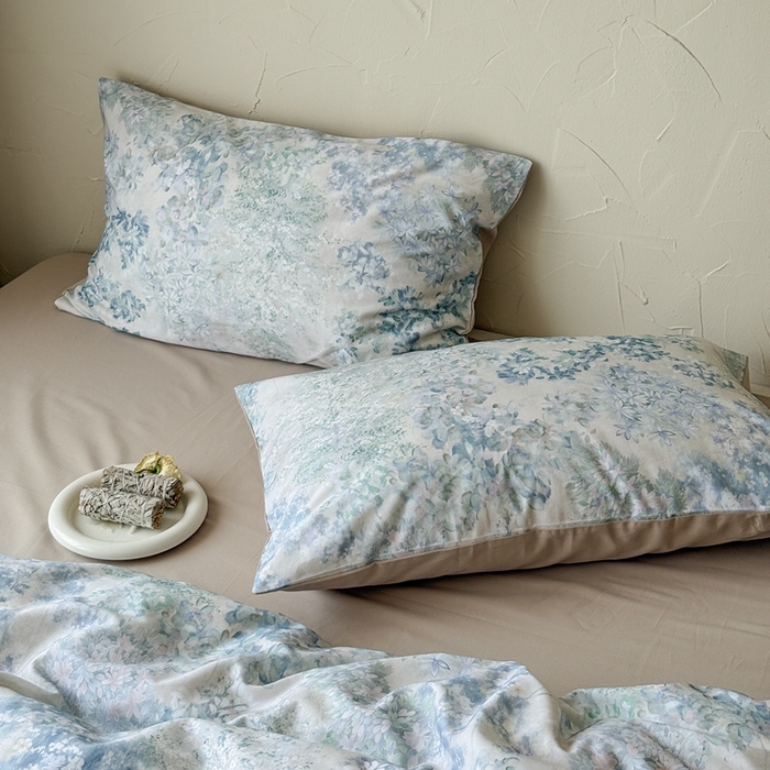 91家纺网 家纺一手货源 找家纺 窝米 2025新款全棉纯棉火山磨毛花卉系列四件套-第三批 如奕