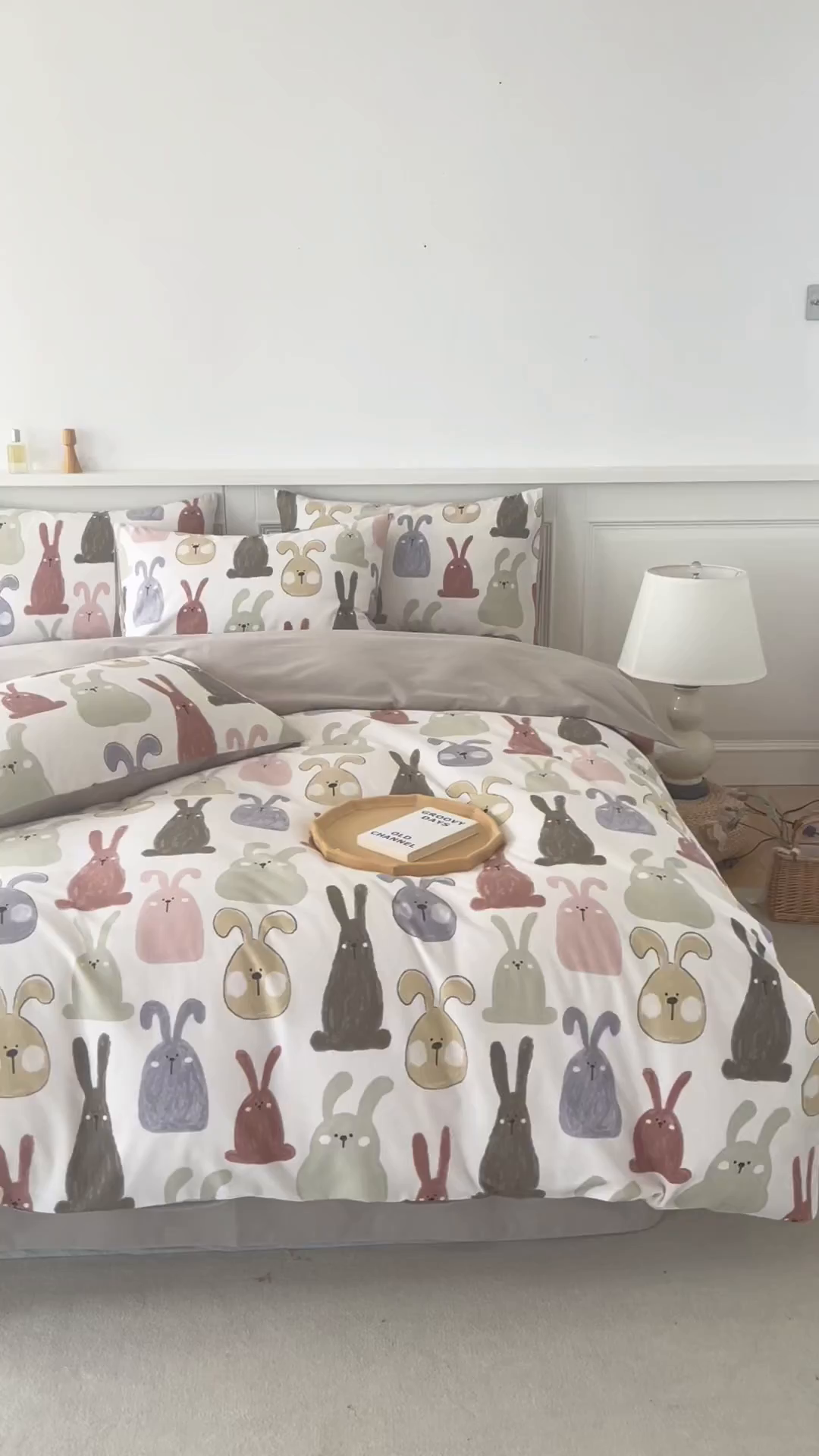 91家纺网 家纺一手货源 找家纺 绫韵家纺 2025秋冬新款印花全棉磨毛冬季加厚纯棉磨毛三件套四件套系列 妮可