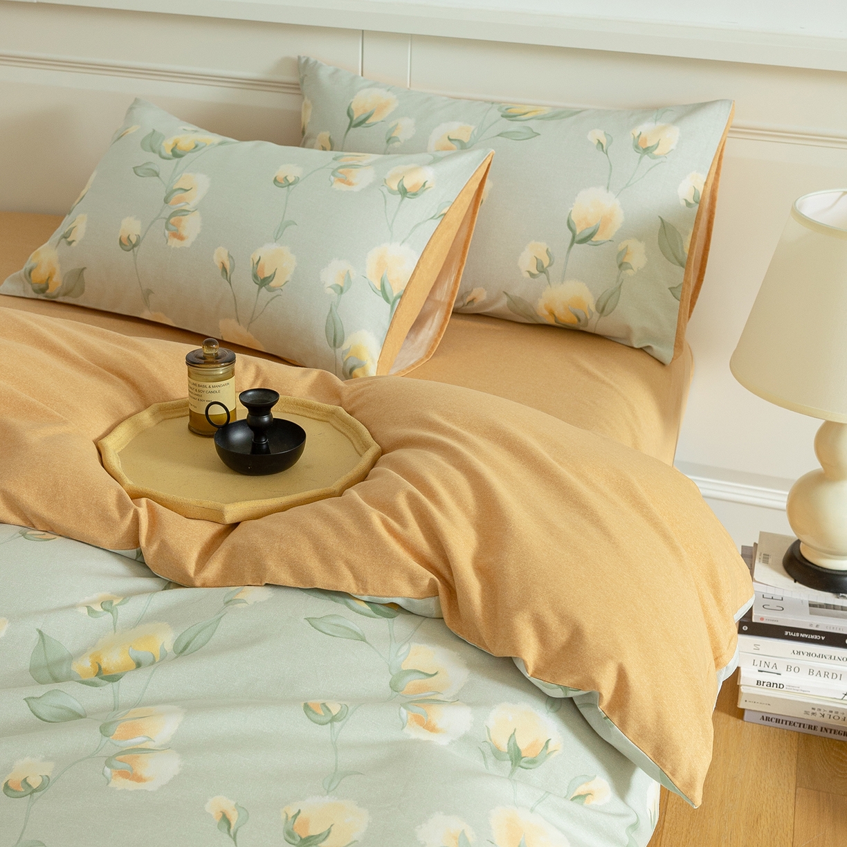 91家纺网 家纺一手货源 找家纺 （总）绫韵家纺 2025秋冬新品生态全棉磨毛冬季纯棉磨毛四件套系列