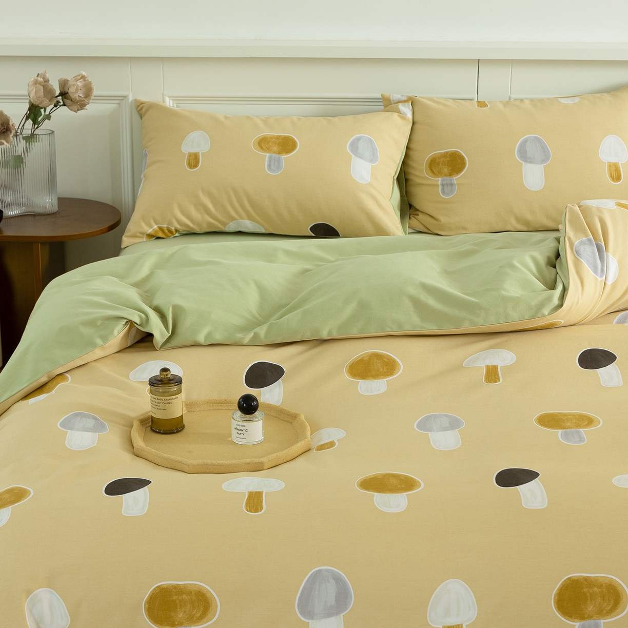 91家纺网 家纺一手货源 找家纺 绫韵家纺 2025秋冬新款印花全棉磨毛冬季加厚纯棉磨毛三件套四件套系列 茹茹世界