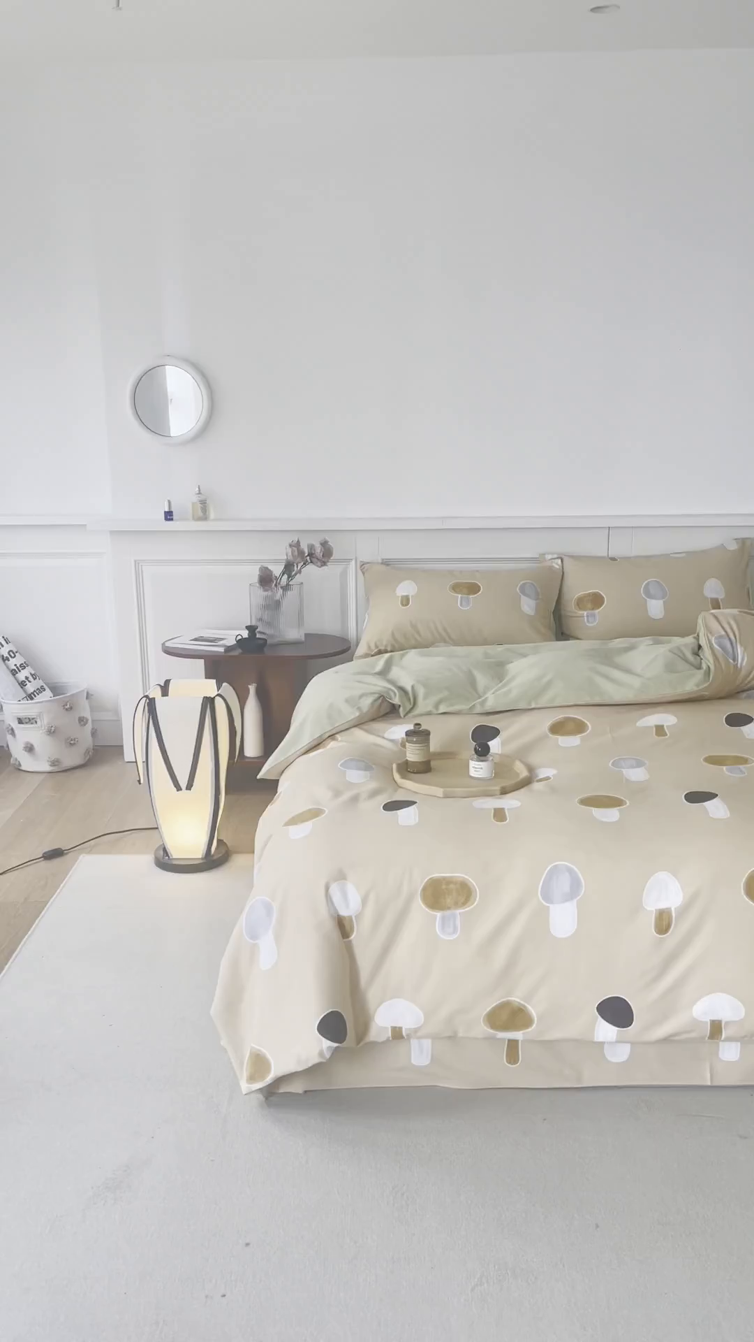 91家纺网 家纺一手货源 找家纺 绫韵家纺 2025秋冬新款印花全棉磨毛冬季加厚纯棉磨毛三件套四件套系列 茹茹世界