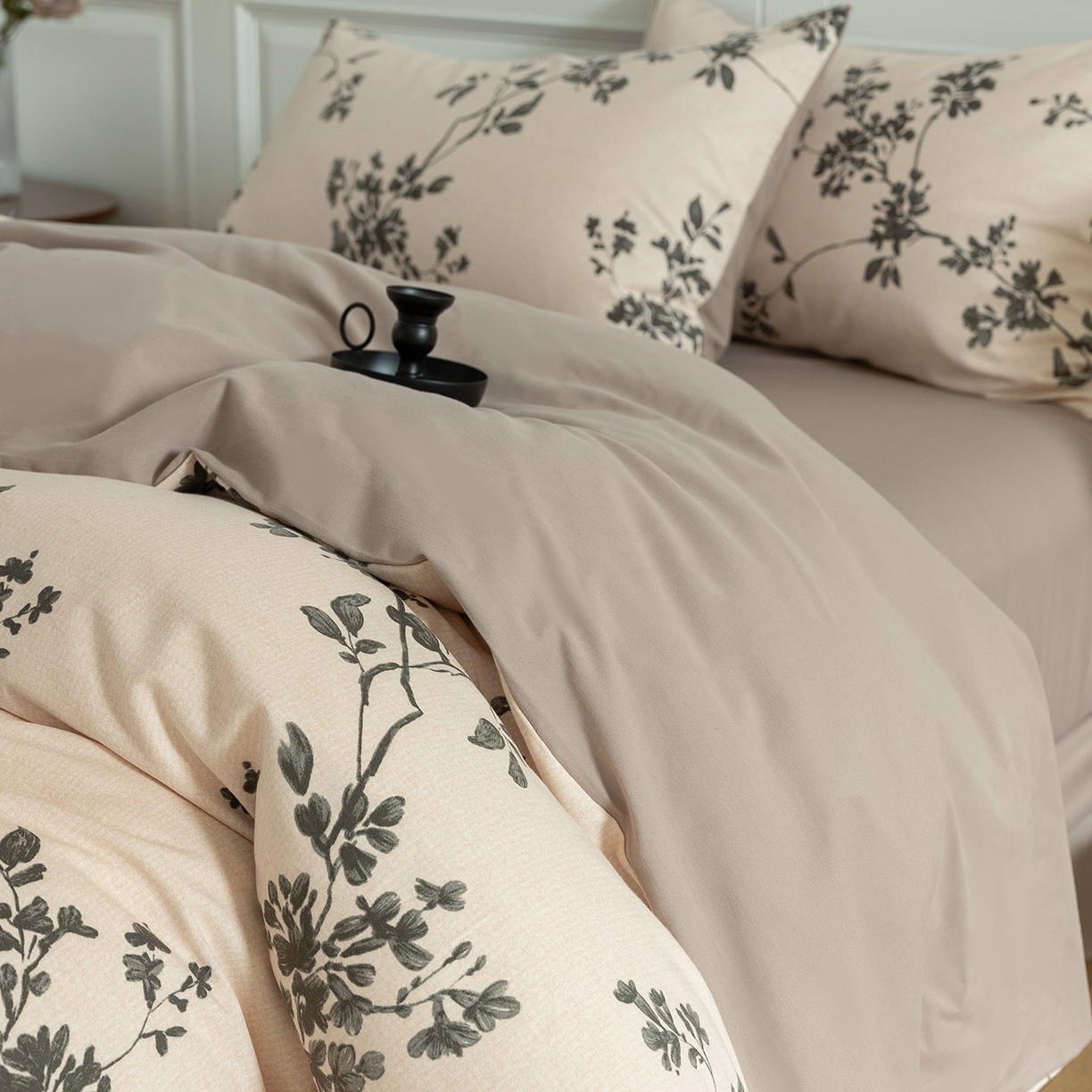 91家纺网 家纺一手货源 找家纺 绫韵家纺 2025秋冬新品生态全棉磨毛冬季纯棉磨毛四件套系列 明玖米