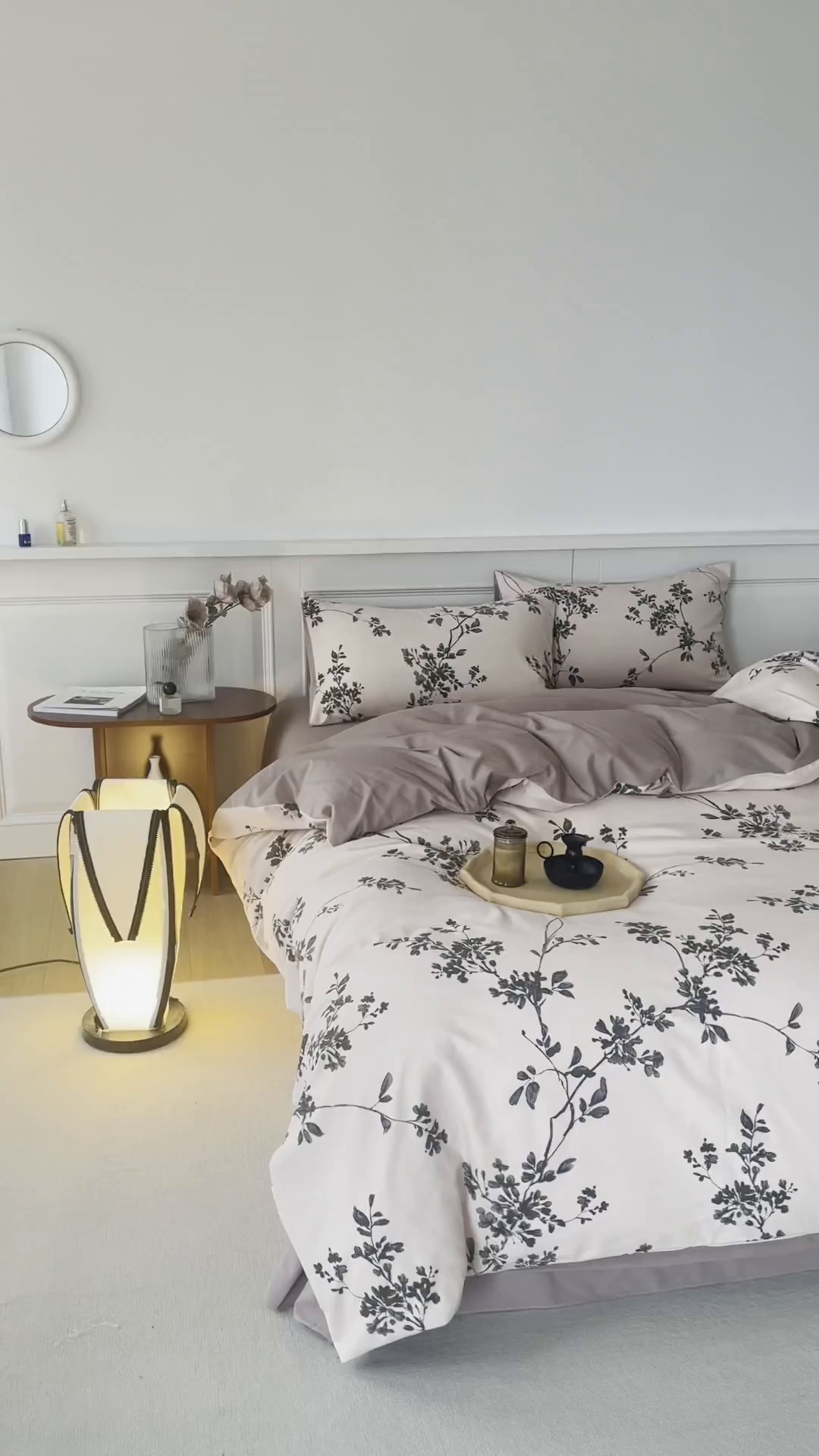 91家纺网 家纺一手货源 找家纺 绫韵家纺 2025秋冬新品生态全棉磨毛冬季纯棉磨毛四件套系列 明玖米