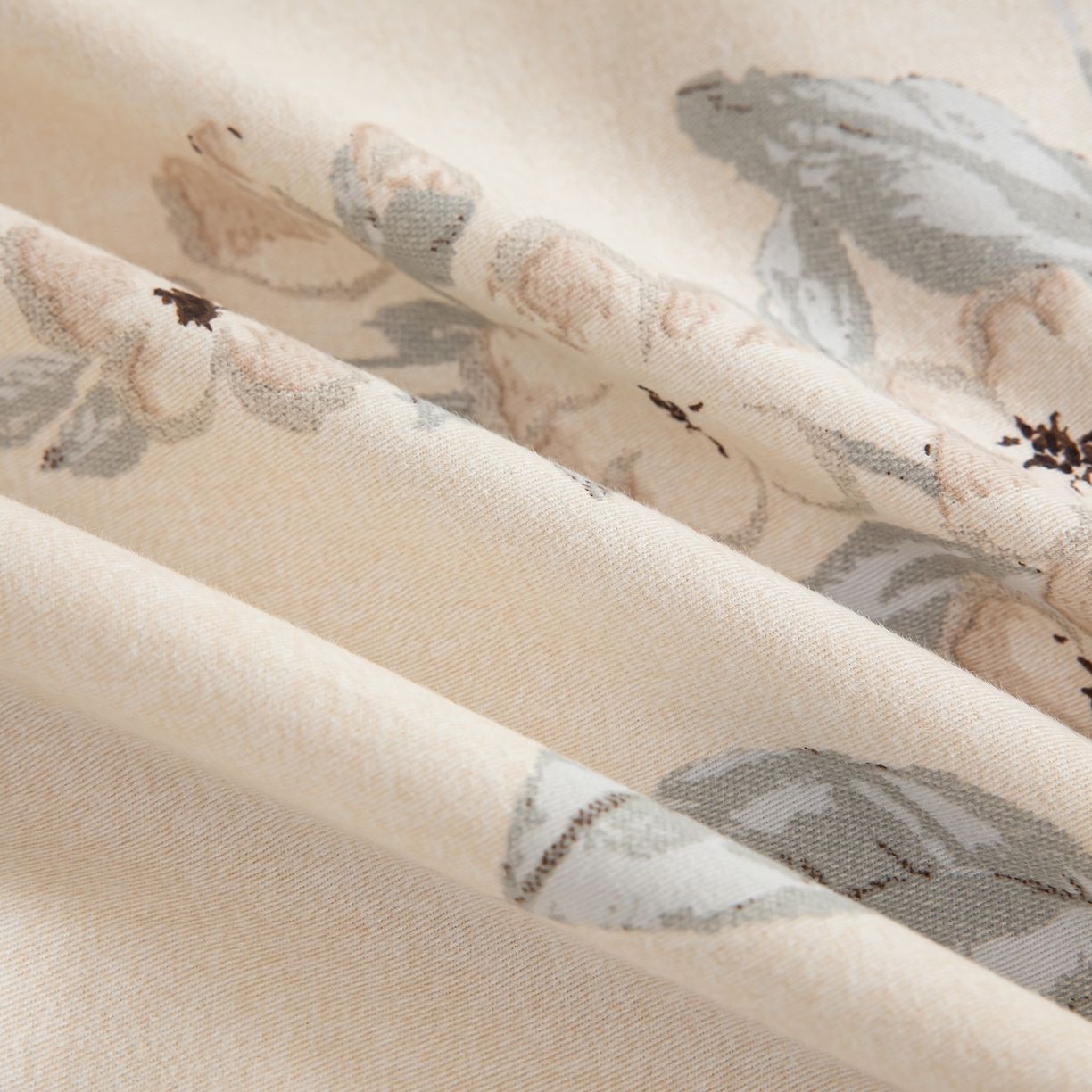 91家纺网 家纺一手货源 找家纺 绫韵家纺 2025秋冬新款印花全棉磨毛冬季加厚纯棉磨毛三件套四件套系列 山竹月