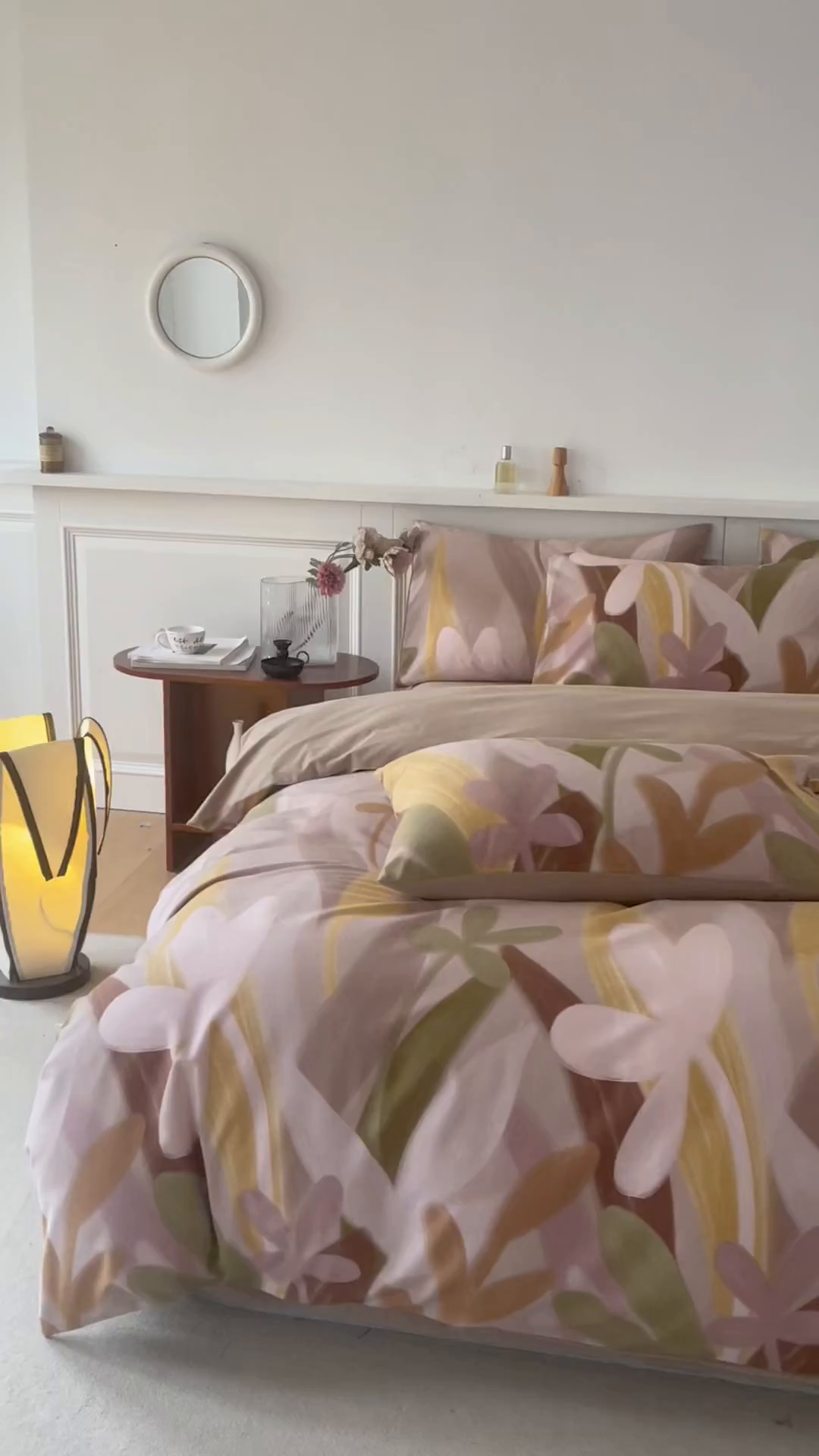 91家纺网 家纺一手货源 找家纺 绫韵家纺 2025秋冬新款印花全棉磨毛冬季加厚纯棉磨毛三件套四件套系列 图兰朵