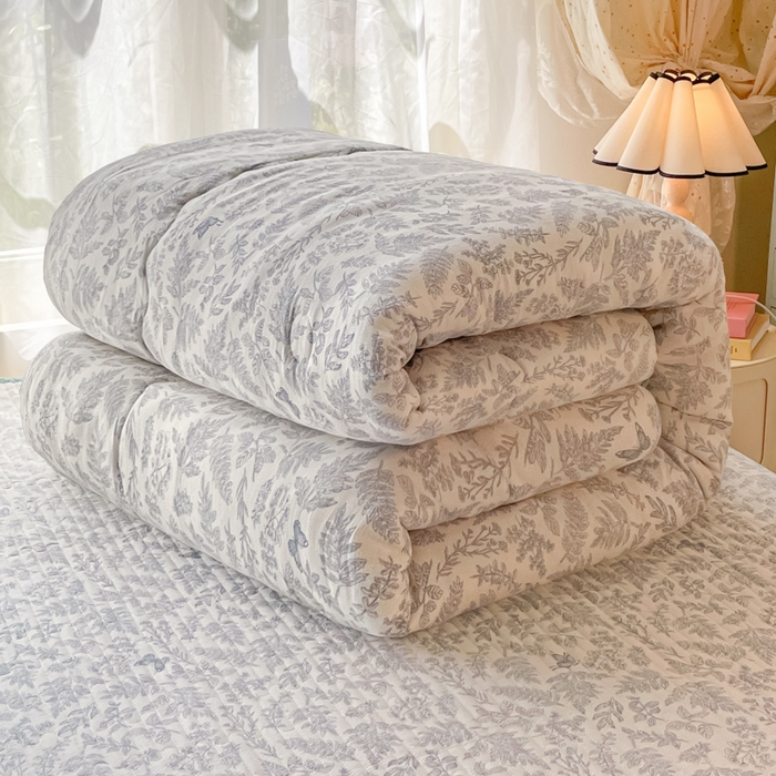 91家纺网 家纺一手货源 找家纺 （总）老帅的工厂店 2025新款7A抗菌床盖加厚被芯云感春秋冬被子被芯四件套系列（有买家秀）