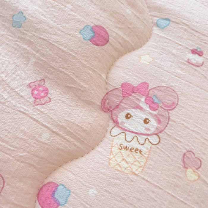 91家纺网 家纺一手货源 找家纺 老帅的工厂店 2025新款7A抗菌床盖加厚被芯云感春秋冬被子被芯四件套系列（有买家秀） 甜心兔