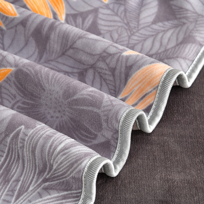 91家纺网 家纺一手货源 找家纺 亿品2025直播爆款9.5斤牛奶绒四件套加厚保暖床裙四件套 墨尔本