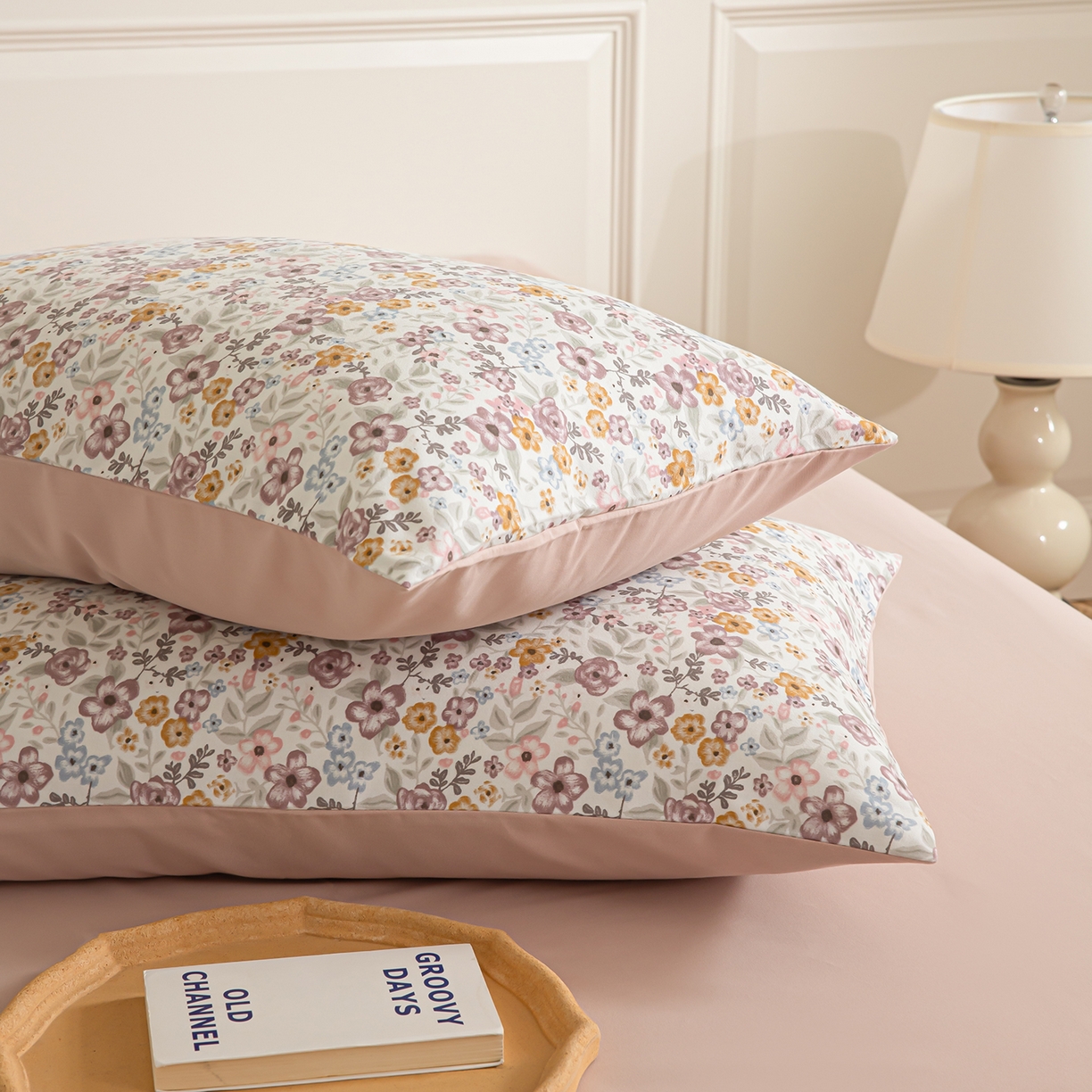 91家纺网 家纺一手货源 找家纺 绫韵家纺 2025秋冬新款印花全棉磨毛冬季加厚纯棉磨毛三件套四件套系列 微微安