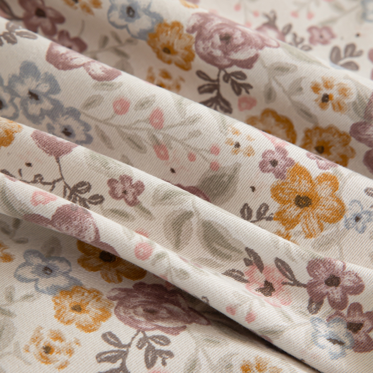 91家纺网 家纺一手货源 找家纺 绫韵家纺 2025秋冬新款印花全棉磨毛冬季加厚纯棉磨毛三件套四件套系列 微微安