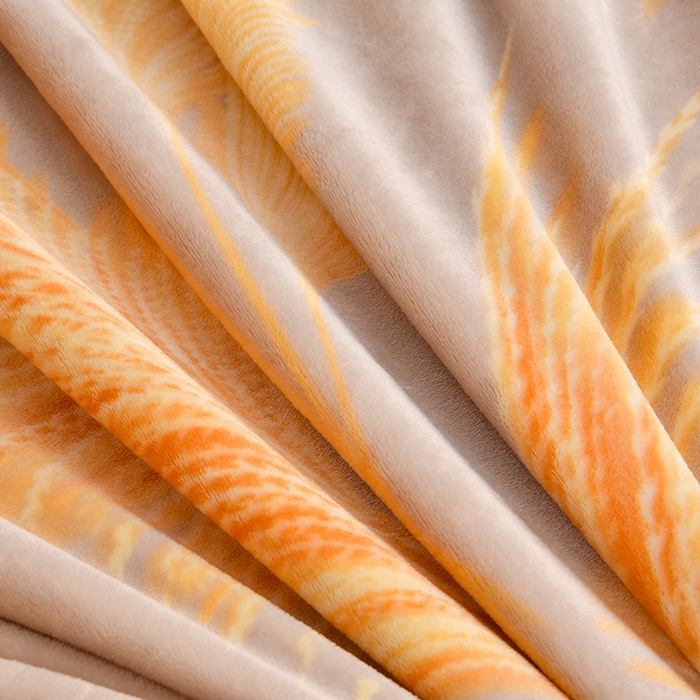 91家纺网 家纺一手货源 找家纺 亿品2025直播爆款9.5斤牛奶绒四件套加厚保暖床裙四件套 风吹麦浪