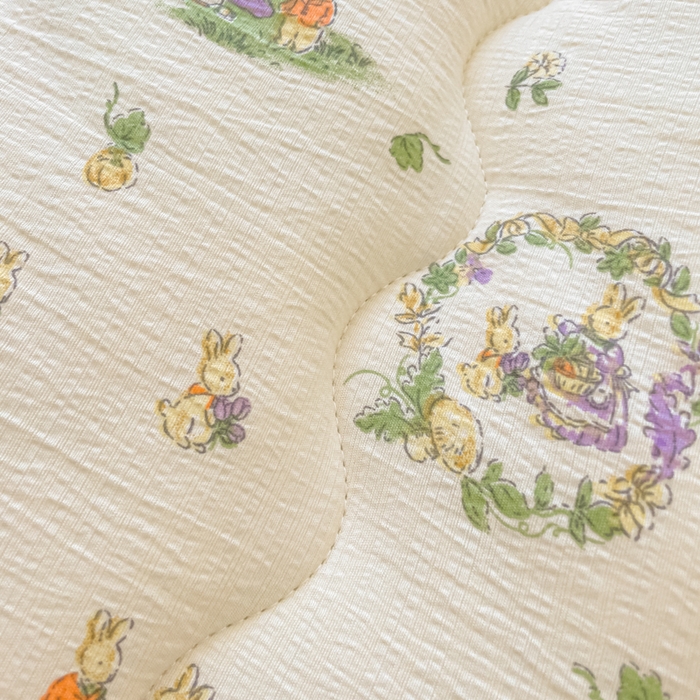 91家纺网 家纺一手货源 找家纺 老帅的工厂店 2025新款7A抗菌床盖加厚被芯云感春秋冬被子被芯四件套系列（有买家秀） 庄园兔