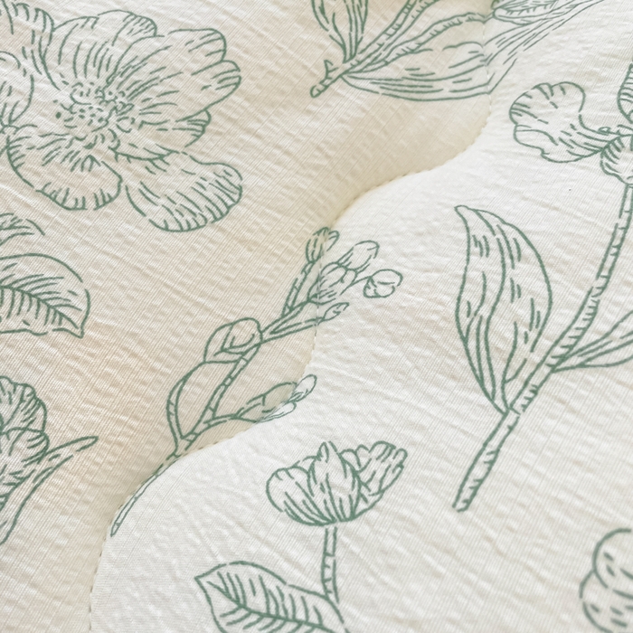 91家纺网 家纺一手货源 找家纺 老帅的工厂店 2025新款7A抗菌床盖加厚被芯云感春秋冬被子被芯四件套系列（有买家秀） 花开漫漫