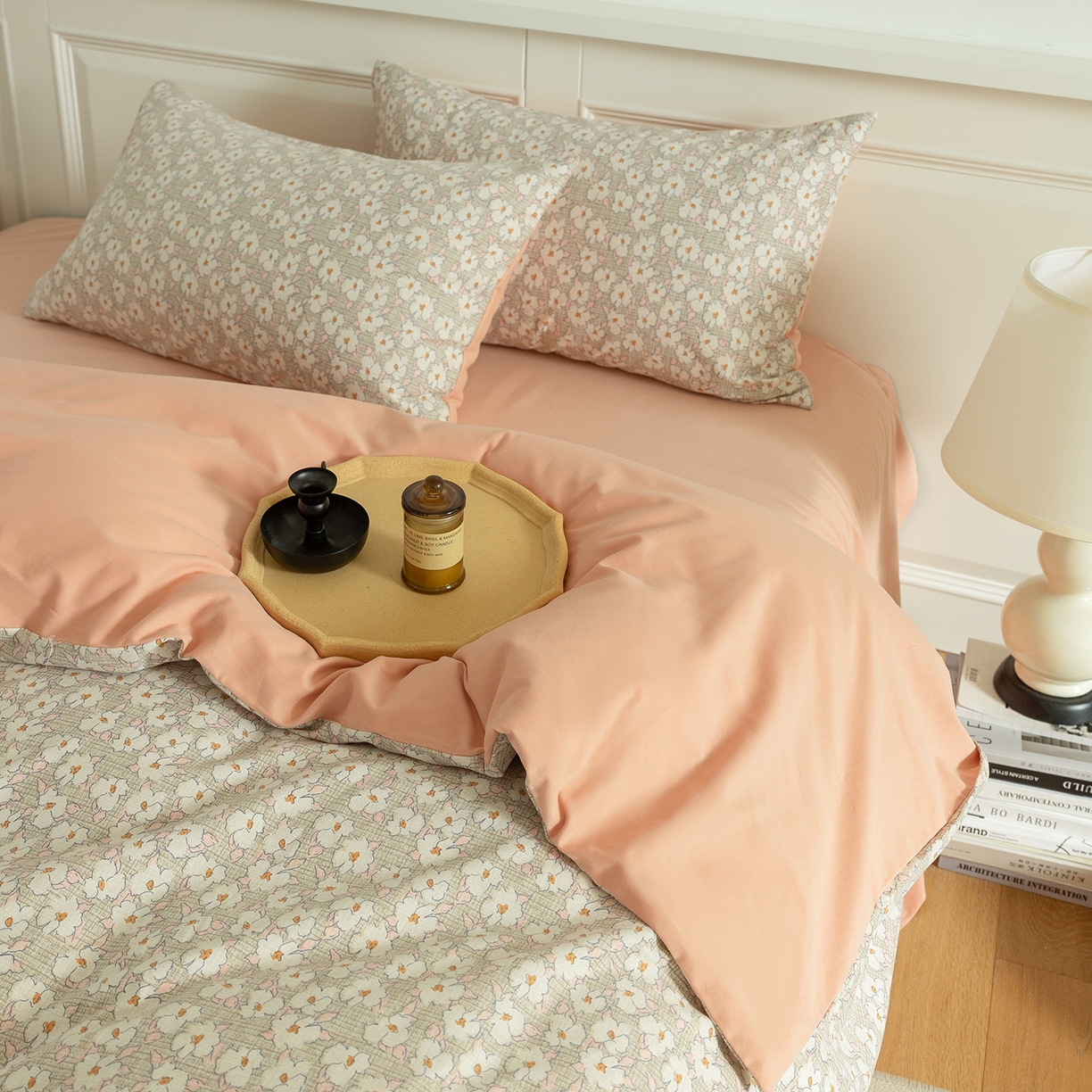 91家纺网 家纺一手货源 找家纺 绫韵家纺 2025秋冬新款印花全棉磨毛冬季加厚纯棉磨毛三件套四件套系列 言依咖