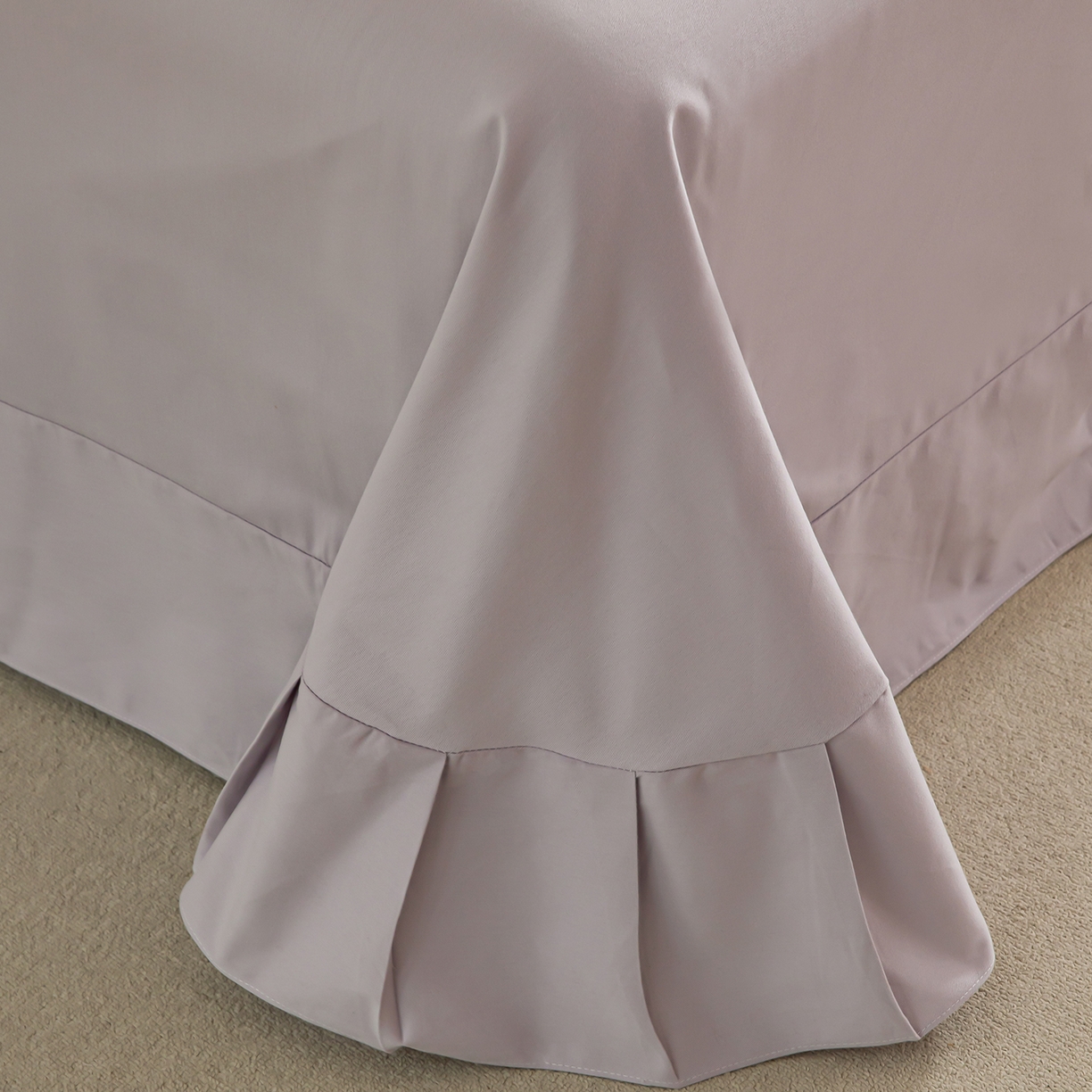 91家纺网 家纺一手货源 找家纺 绫韵家纺 2025秋冬新款印花全棉磨毛冬季加厚纯棉磨毛三件套四件套系列 叶颜