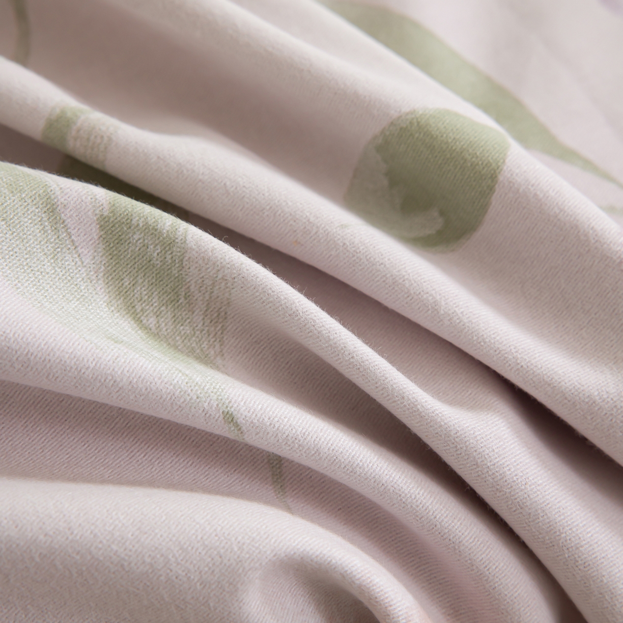 91家纺网 家纺一手货源 找家纺 绫韵家纺 2025秋冬新款印花全棉磨毛冬季加厚纯棉磨毛三件套四件套系列 叶颜