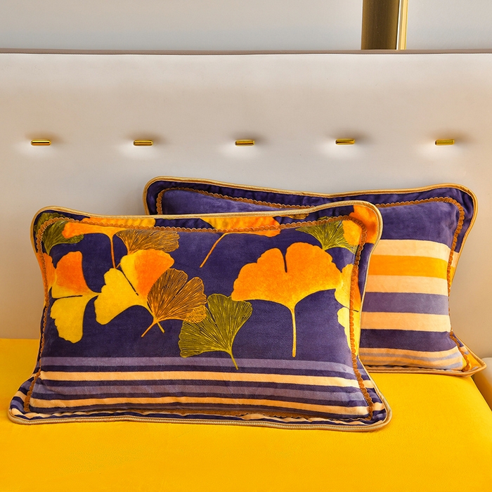 91家纺网 家纺一手货源 找家纺 亿品2025直播爆款9.5斤牛奶绒四件套加厚保暖床裙四件套 杏运树