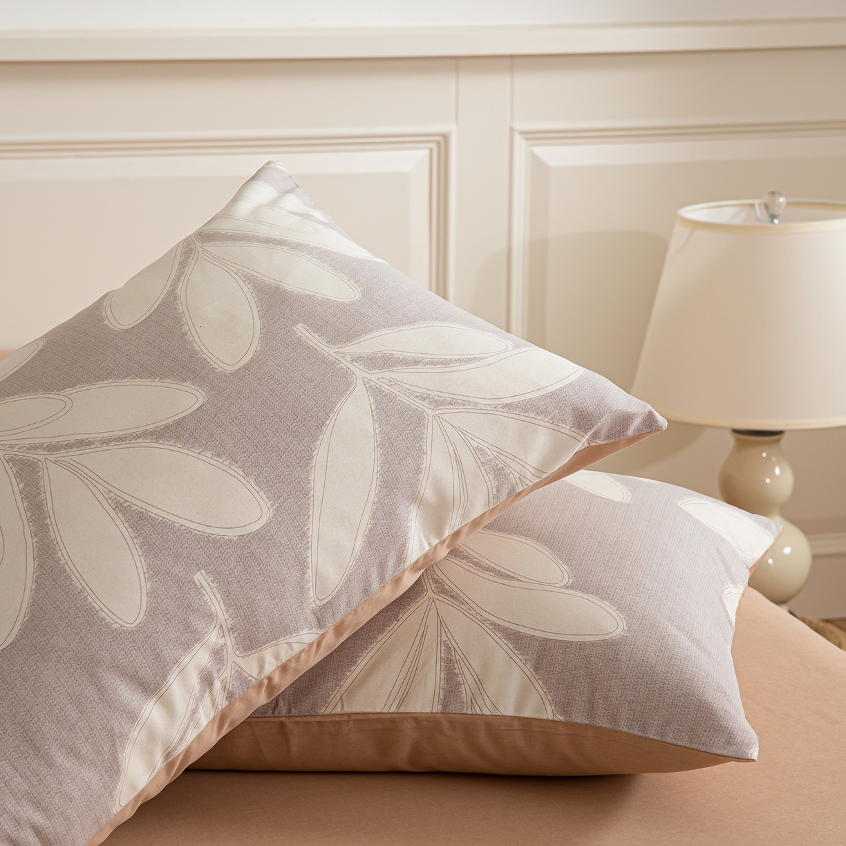 91家纺网 家纺一手货源 找家纺 绫韵家纺 2025秋冬新款印花全棉磨毛冬季加厚纯棉磨毛三件套四件套系列 亦初-咖