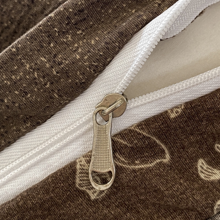 91家纺网 家纺一手货源 找家纺 艺玲家纺 2025新款亲肤舒适复古水洗亚麻四件套 秋意浓