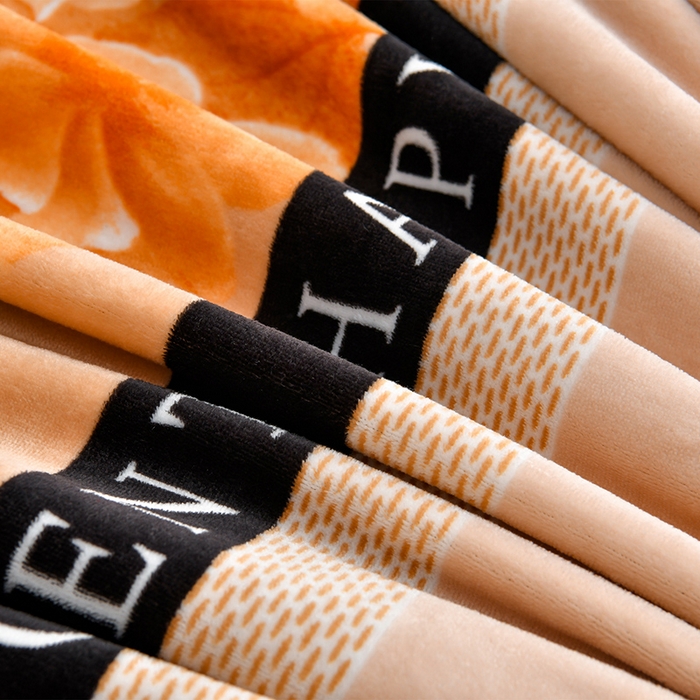 91家纺网 家纺一手货源 找家纺 亿品2025直播爆款9.5斤牛奶绒四件套加厚保暖床裙四件套 樱桃花香