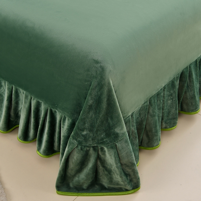 91家纺网 家纺一手货源 找家纺 雨洋2025新款加厚保暖8.5斤牛奶绒金貂婴儿绒四件套花样情怀