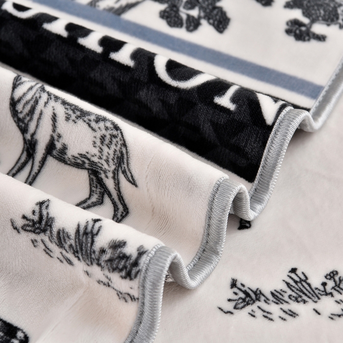 91家纺网 家纺一手货源 找家纺 雨洋2025新款加厚保暖8.5斤牛奶绒金貂婴儿绒四件套午后花园