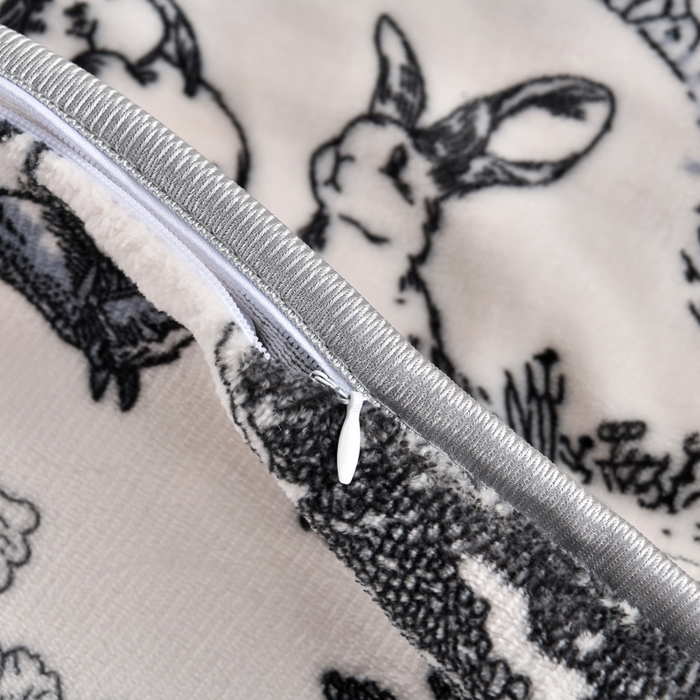 91家纺网 家纺一手货源 找家纺 雨洋2025新款加厚保暖8.5斤牛奶绒金貂婴儿绒四件套午后花园