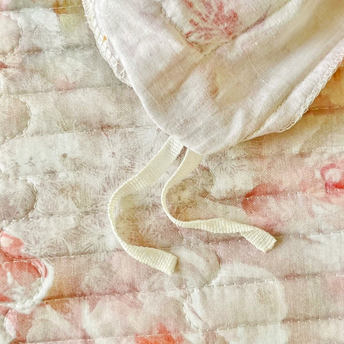 91家纺网 家纺一手货源 找家纺 （总）胜权家纺 2025秋冬新款全棉法式13372数码印花夹棉床盖四件套系列