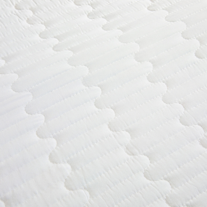 91家纺网 家纺一手货源 找家纺 胜权家纺 2025秋冬新款全棉法式13372数码印花夹棉床盖四件套系列 花非花绿