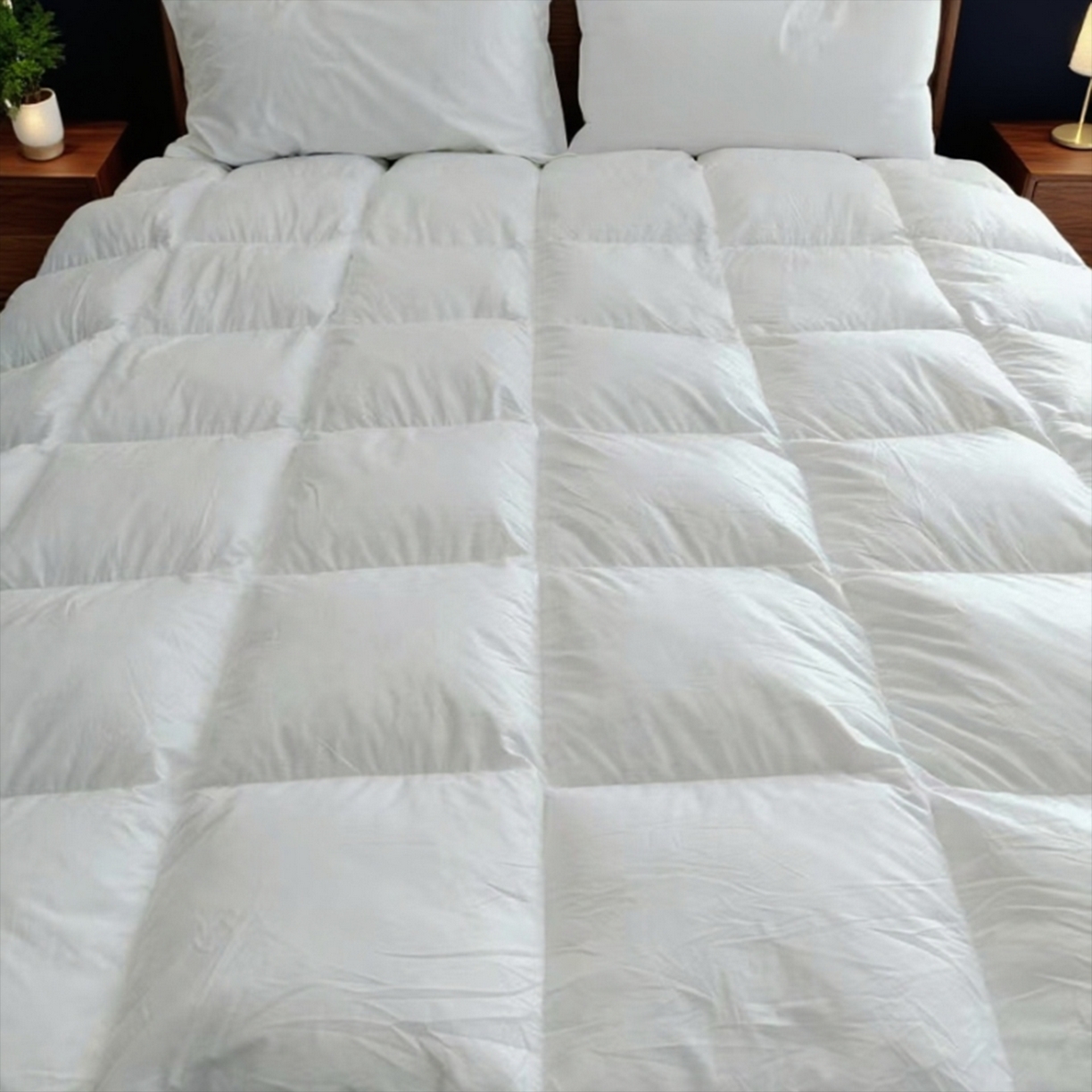 91家纺网 家纺一手货源 找家纺 （总）安力森/诚臻酒店用品 2025新款白鹅毛羽绒床垫星级酒店软垫超软超厚床褥垫学生宿舍家用垫单双人