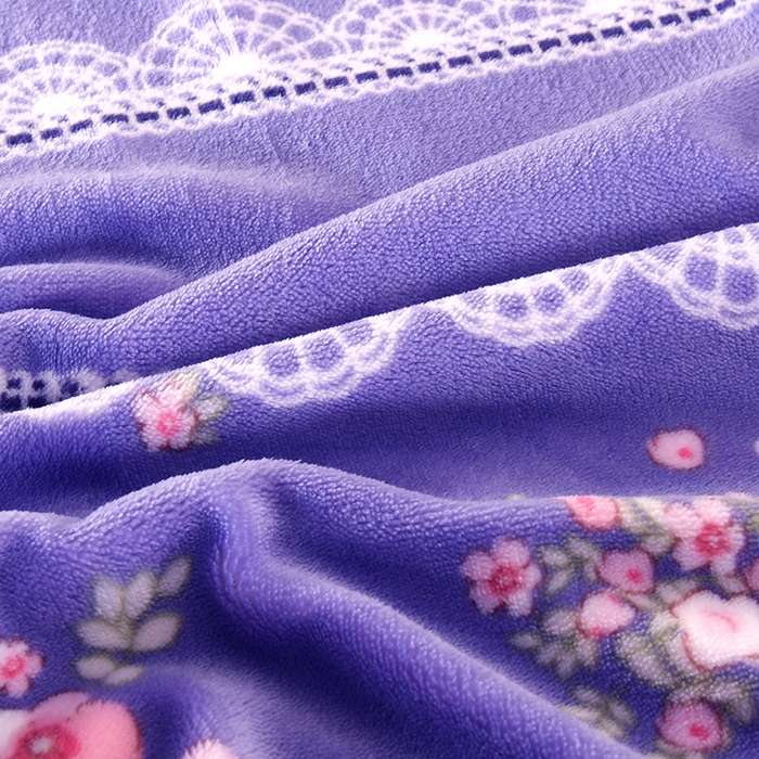 91家纺网 家纺一手货源 找家纺 雨洋家纺 2025新款10斤绒四件套 浪漫花雨