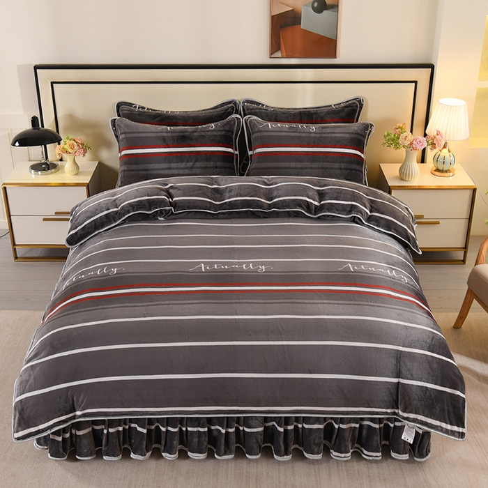 91家纺网 家纺一手货源 找家纺 雨洋家纺 2025新款10斤绒四件套 维也纳