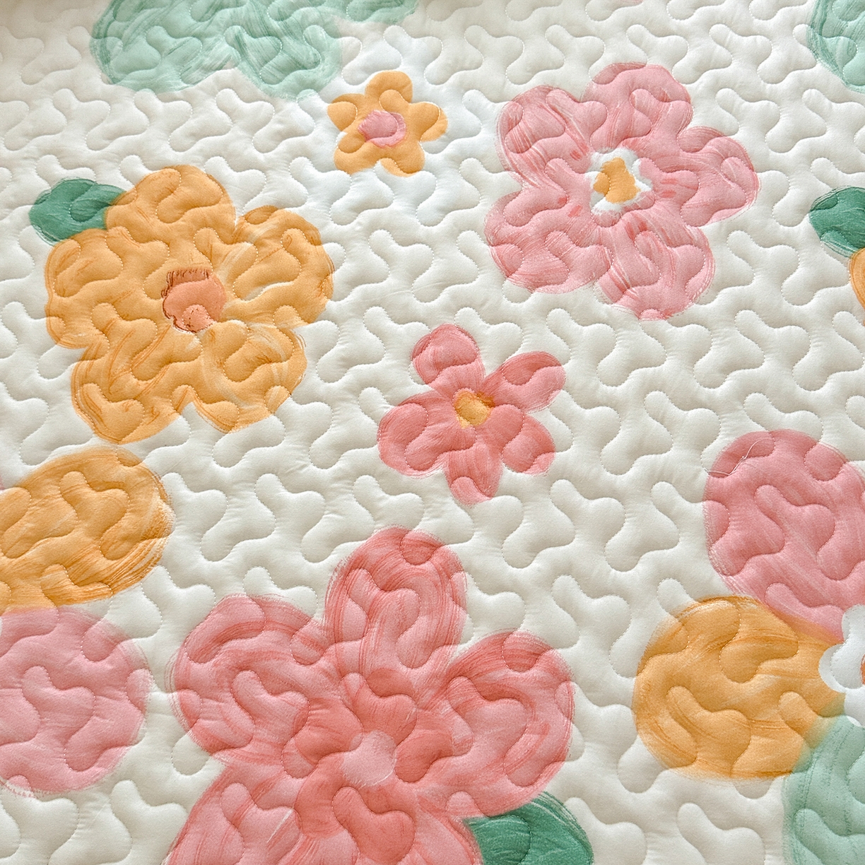 91家纺网 家纺一手货源 找家纺 （总）笠裙家纺 2025新款磨毛【夹棉】S边单件三件套韩版防滑床裙