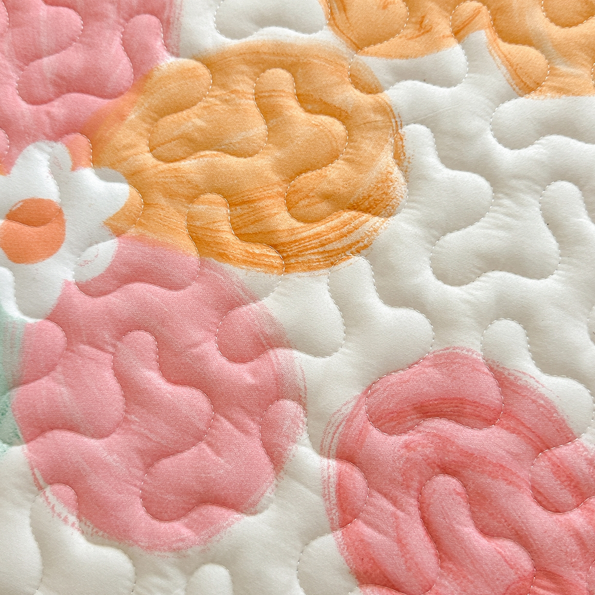 91家纺网 家纺一手货源 找家纺 （总）笠裙家纺 2025新款磨毛【夹棉】S边单件三件套韩版防滑床裙