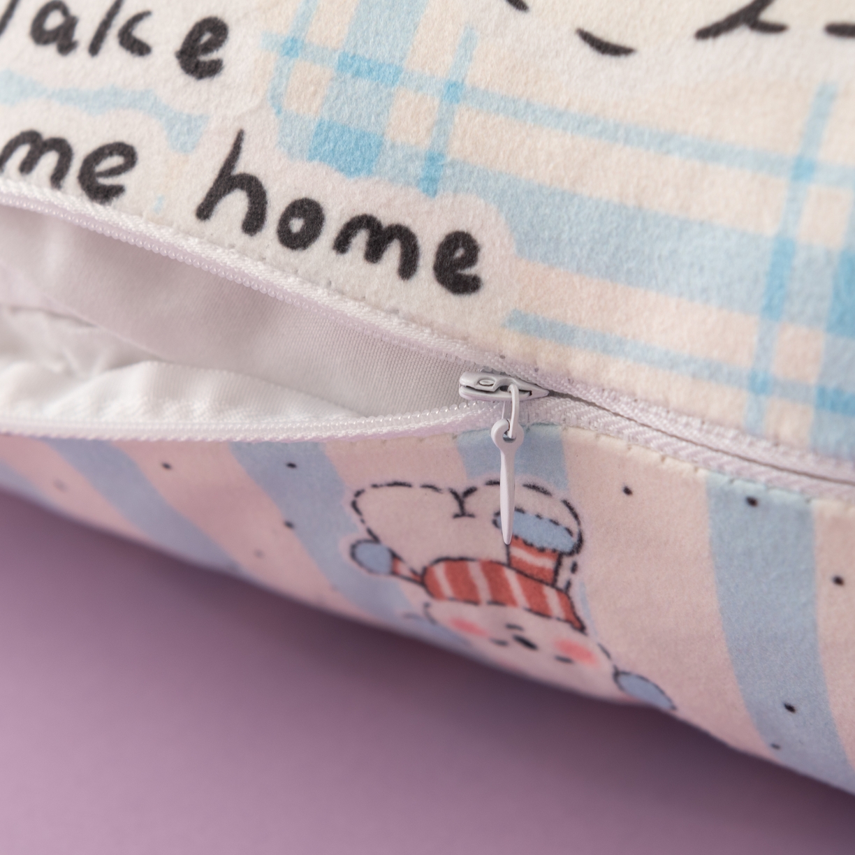 91家纺网 家纺一手货源 找家纺 （总）博笔熊 2025新款双面多功能卡通长条枕头枕芯抱枕靠垫靠枕