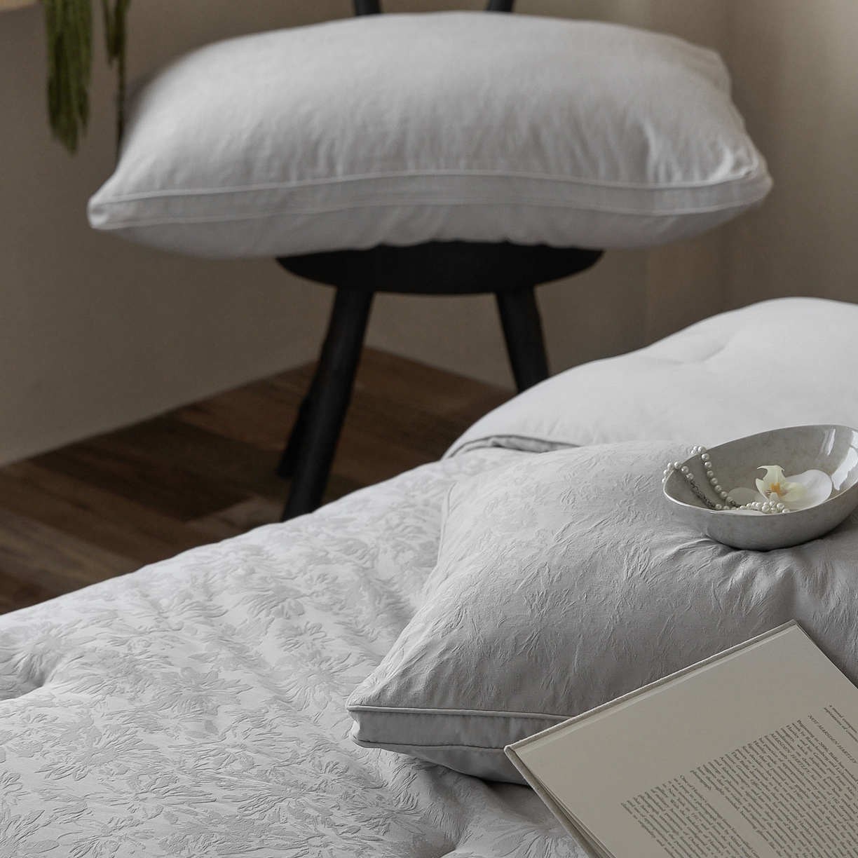 91家纺网 家纺一手货源 找家纺 （总）一加一 2025新款全棉提花航天恒温抗菌被子被芯