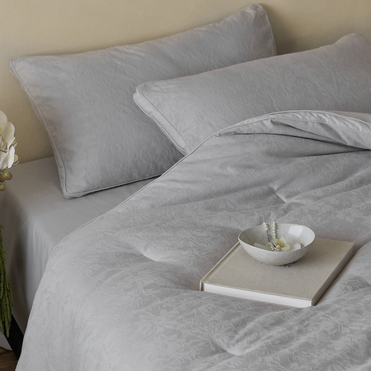 91家纺网 家纺一手货源 找家纺 （总）一加一 2025新款全棉提花航天恒温抗菌被子被芯