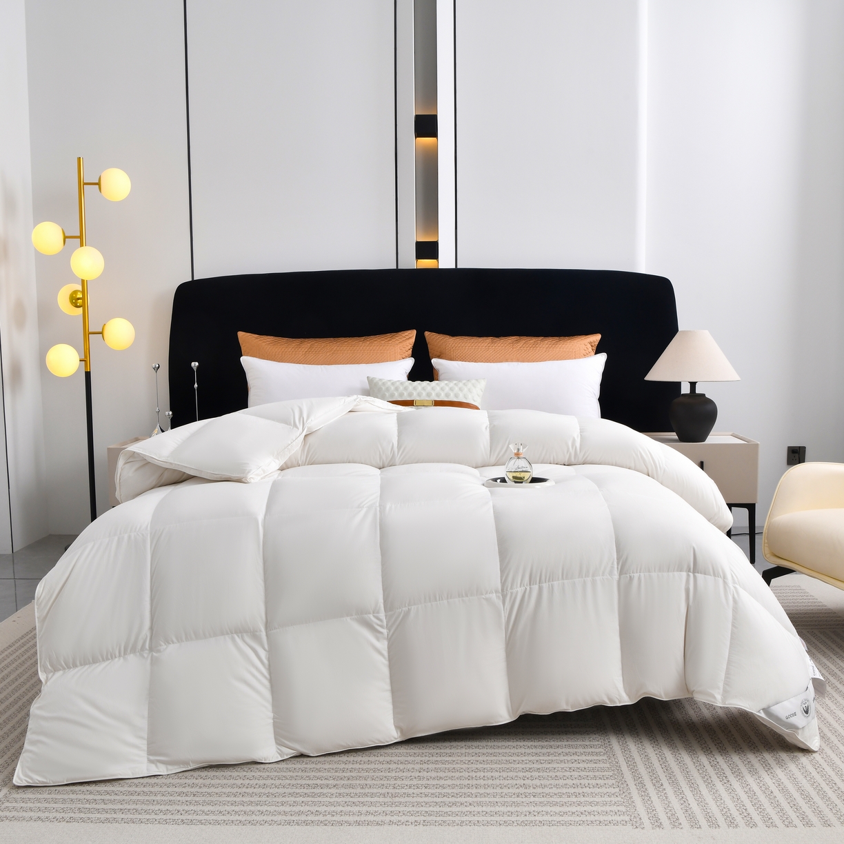 91家纺网 家纺一手货源 找家纺 （总）棠婷  2025新款100支柔赛丝立体羽绒被