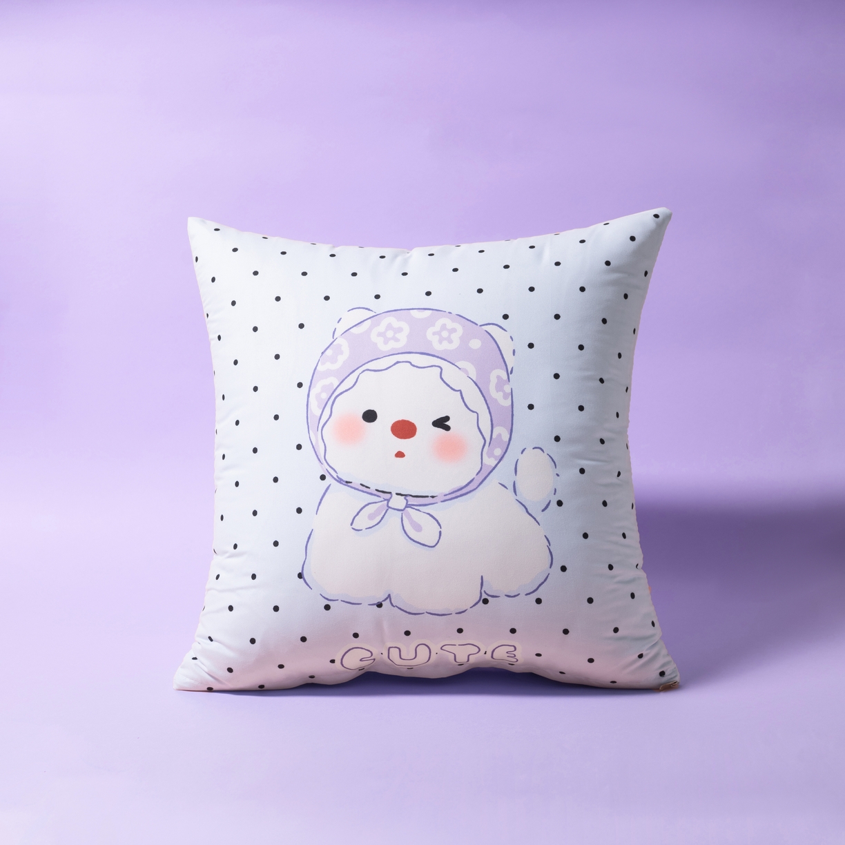 91家纺网 家纺一手货源 找家纺 （总）博笔熊 2025新款卡通抱枕方正靠垫靠枕