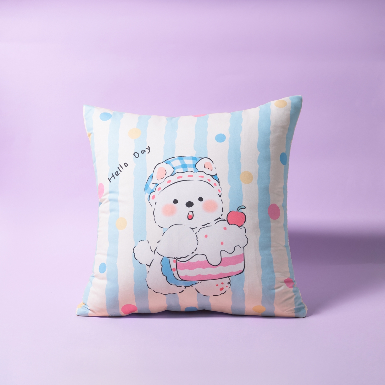 91家纺网 家纺一手货源 找家纺 （总）博笔熊 2025新款卡通抱枕方正靠垫靠枕