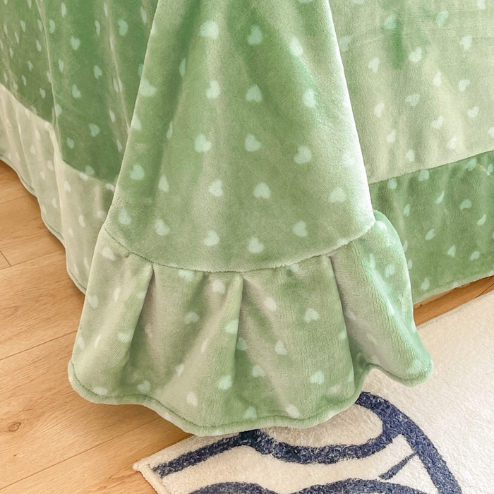 91家纺网 家纺一手货源 找家纺 宝薇2025新款ins风重8斤高克重吊边款牛奶绒四件套 恐龙伙伴